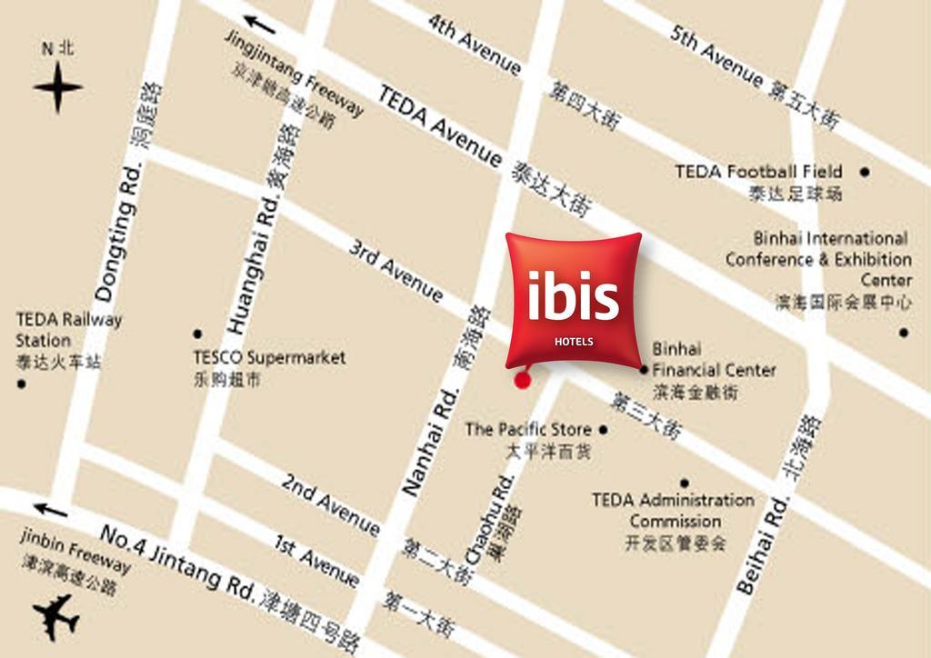 Отель Ibis Tianjin Teda Экстерьер фото